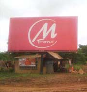 billboard in cambodia