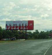 billboard in cambodia