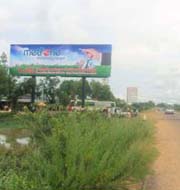 billboard in cambodia