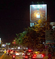 billboard in cambodia