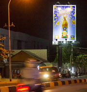 billboard in cambodia