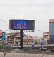 billboard in cambodia