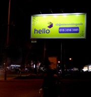 billboard in cambodia