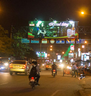 billboard in cambodia