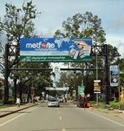 billboard in cambodia